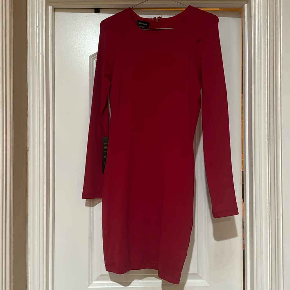 Bebe red dress
